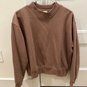 Brown Crewneck Sweatshirt